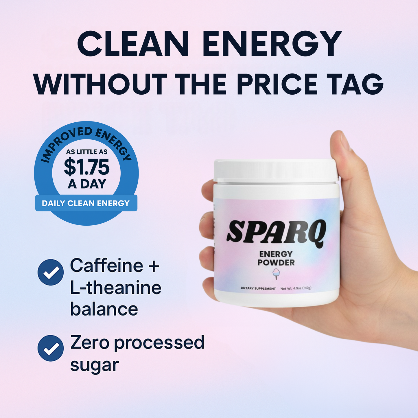 SPARQ Energy Powder - 30 Day Supply